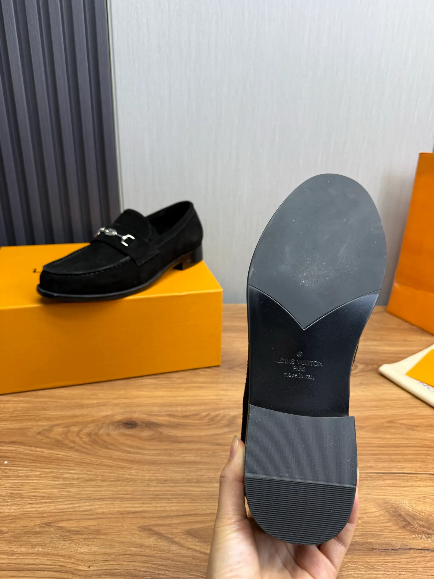 Factory 660💰 LV. Men's business casual leather shoes, all made of imported original brand leather, just to create a more comfortable wearing experience, original non-slip and wear-resistant outsole ✔️16-45 (38.45 non-returnable)
